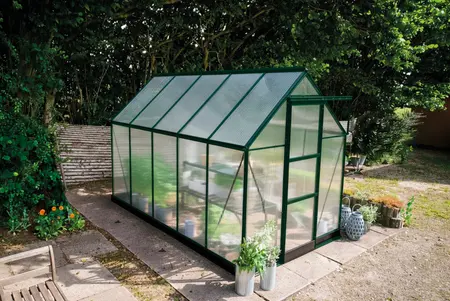 ICON 6 · 6.1 m² (6' x 10') Green w/4 mm Polycarbonate